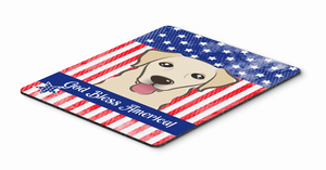 American Flag Mouse Pad, Hot Pad or Trivet - 638508200990