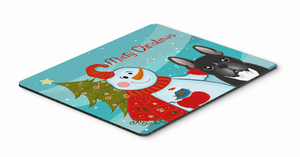 Snowman with Mouse Pad, Hot Pad or Trivet - 638508135520