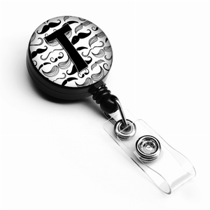 Moustache Initial Retractable Badge Reel - 638508551818