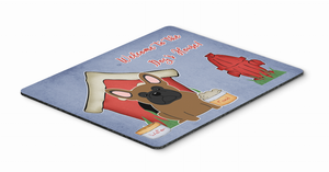 Dog House Collection Mouse Pad, Hot Pad or Trivet - 638508464620