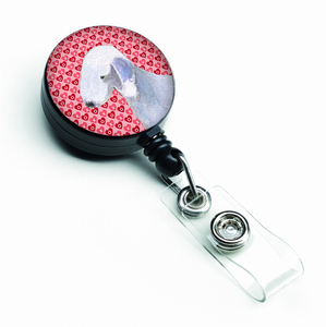 Valentine's Day Portrait Retractable Badge Reel - 705332231435