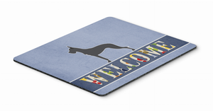 Dog Breed Welcome Mouse Pad, Hot Pad or Trivet - 638508700711
