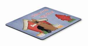 Dog House Collection Mouse Pad, Hot Pad or Trivet - 638508465160