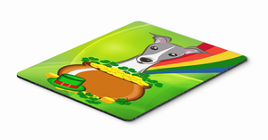 Dog Breed St. Patrick's Day Mouse Pad, Hot Pad or Trivet - 638508198976