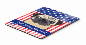 American Flag Mouse Pad, Hot Pad or Trivet - 638508201096