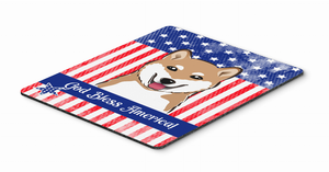 American Flag Mouse Pad, Hot Pad or Trivet - 638508200723