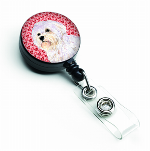 Valentine's Day Portrait Retractable Badge Reel - 705332231411