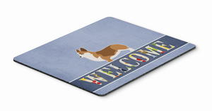 Dog Breed Welcome Mouse Pad, Hot Pad or Trivet - 638508700162