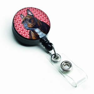 Valentine's Day Portrait Retractable Badge Reel - 705332231091