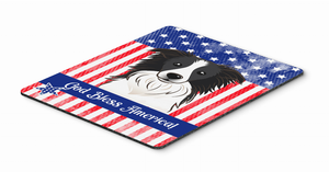 American Flag Mouse Pad, Hot Pad or Trivet - 638508200884