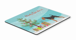 Dog Breed Merry Christmas Tree Mouse Pad, Hot Pad or Trivet - 638508476340