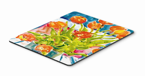 Flowers Themed Mouse Pad, Hot Pad or Trivet - 705332010733