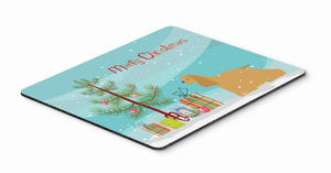Dog Breed Merry Christmas Tree Mouse Pad, Hot Pad or Trivet - 638508475633