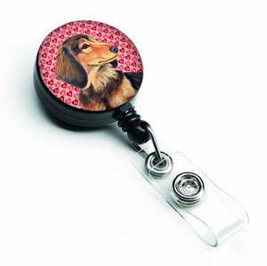 Valentine's Day Portrait Retractable Badge Reel - 705332231152