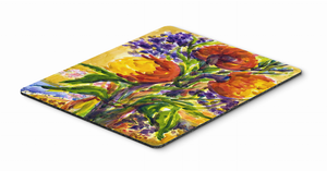 Flowers Themed Mouse Pad, Hot Pad or Trivet - 705332010863