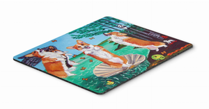 Corgi Themed Mouse Pad, Hot Pad or Trivet - 638508057662