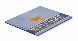 Dog Breed Welcome Mouse Pad, Hot Pad or Trivet - 638508700216