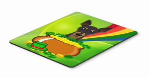 Dog Breed St. Patrick's Day Mouse Pad, Hot Pad or Trivet - 638508199010