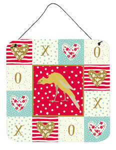 Belgian Hunchback Canary Love Wall or Door Hanging Prints - 194030139608