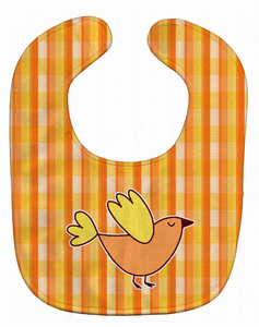 Bird on Plaid Baby Bib - 638508795281