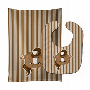 Animal Baby Bib & Burp Cloth - 638508800404