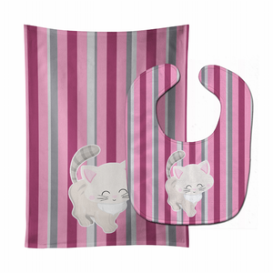 Animal Baby Bib & Burp Cloth - 638508799913