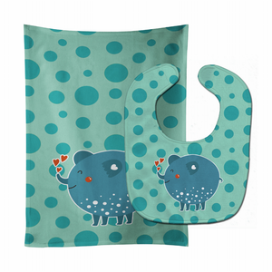 Animal Baby Bib & Burp Cloth - 638508798565