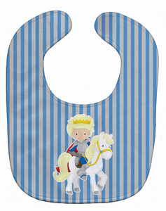 Boy Prince on Horse #2 Baby Bib - 652259007776