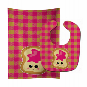 Breakfast Baby Bib & Burp Cloth - 638508799678