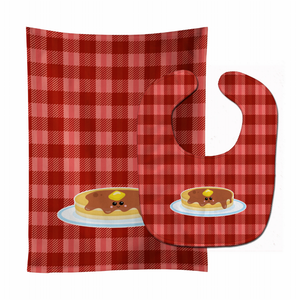 Breakfast Baby Bib & Burp Cloth - 638508801623