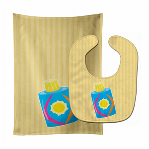 Beach Baby Bib & Burp Cloth - 652259018468