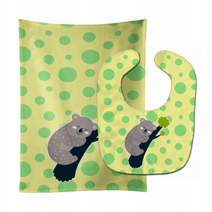 Animal Baby Bib & Burp Cloth - 638508798688