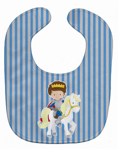 Boy Prince on Horse #2 Baby Bib - 652259007783