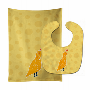 Bird Baby Bib & Burp Cloth - 638508798626
