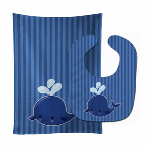 Nautical Baby Bib & Burp Cloth - 652259022434