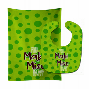 Food Baby Bib & Burp Cloth - 652259023516