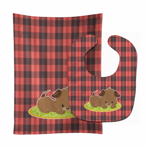 Animal Baby Bib & Burp Cloth - 638508801852