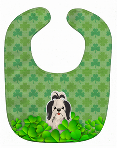 Dog Breed Shamrocks Baby Bib - 638508746207