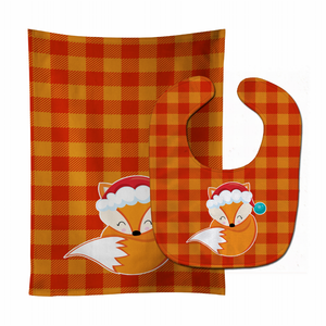 Christmas Baby Bib & Burp Cloth - 652259019625