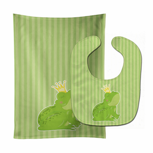 Prince Baby Bib & Burp Cloth - 652259023073