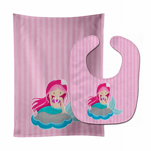 Beach Baby Bib & Burp Cloth - 652259018673