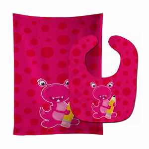 Monster Baby Bib & Burp Cloth - 652259021864