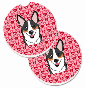 Dog Themed Cup Holder Car Coasters (Set of 2) - 638508673978