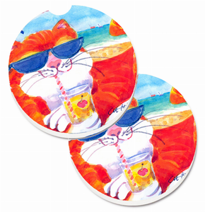 Animal Print Cup Holder Car Coasters (Set of 2) - 638508561510