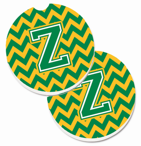 Letter Chevron Cup Holder Car Coasters (Set of 2) - 638508577108