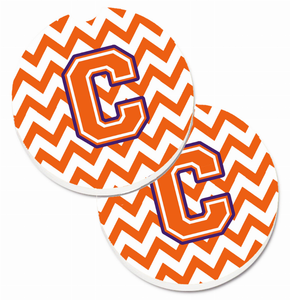 Letter Chevron Cup Holder Car Coasters (Set of 2) - 638508577658