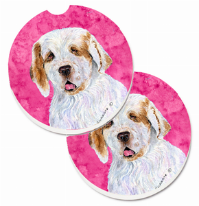 Dog Themed Cup Holder Car Coasters (Set of 2) - 638508595881