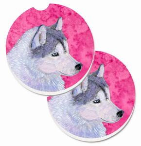 Dog Themed Cup Holder Car Coasters (Set of 2) - 638508595669