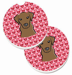 Dog Themed Cup Holder Car Coasters (Set of 2) - 638508673763