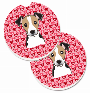 Dog Themed Cup Holder Car Coasters (Set of 2) - 638508674036